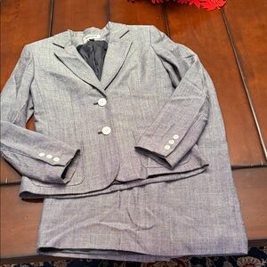 Kasper navy Suit Set